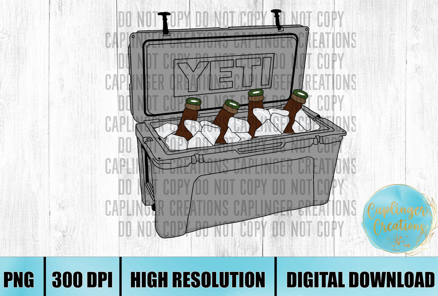 Cooler clip art - Digital download 300DPI PNG FILE