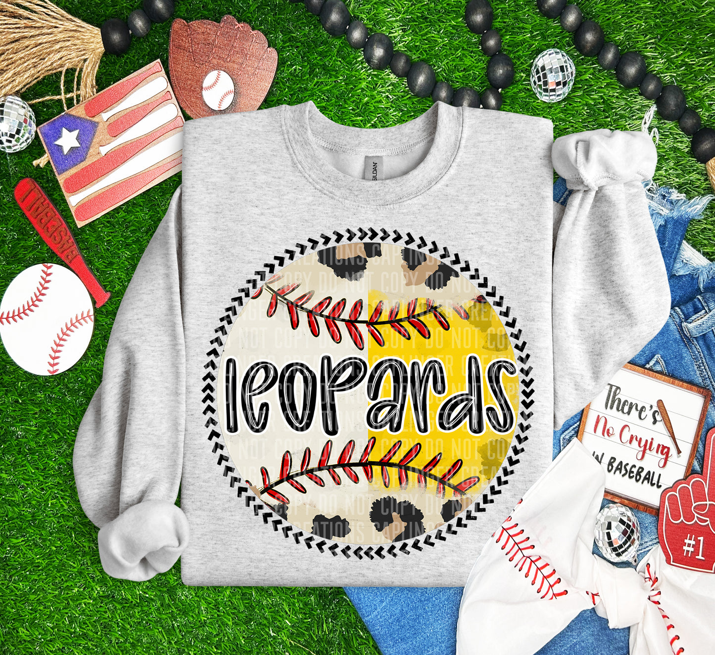 HALF BASEBALL / HALF SOFTBALL - Dropdown + CUSTOM Digital Download 300DPI PNG FILE