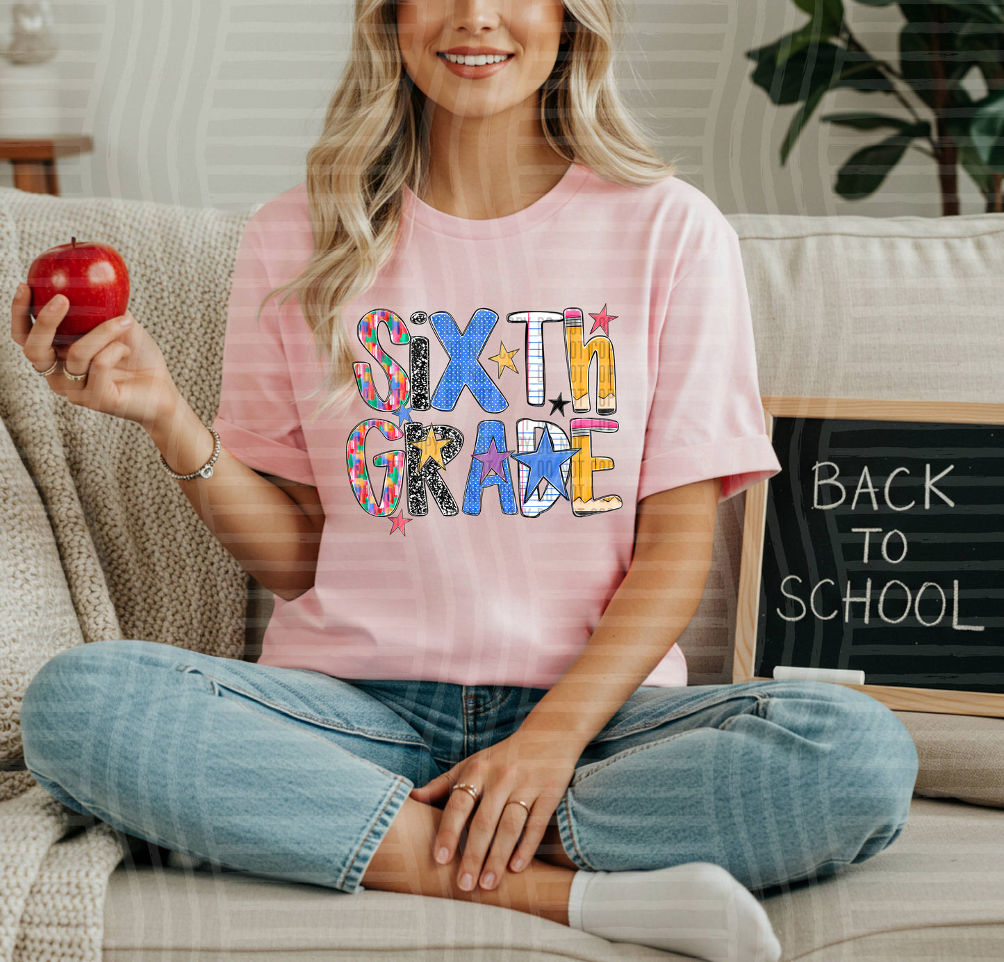 PICK A GRADE - SCHOOL Alpha Phrases - Digital download 300DPI PNG FILE