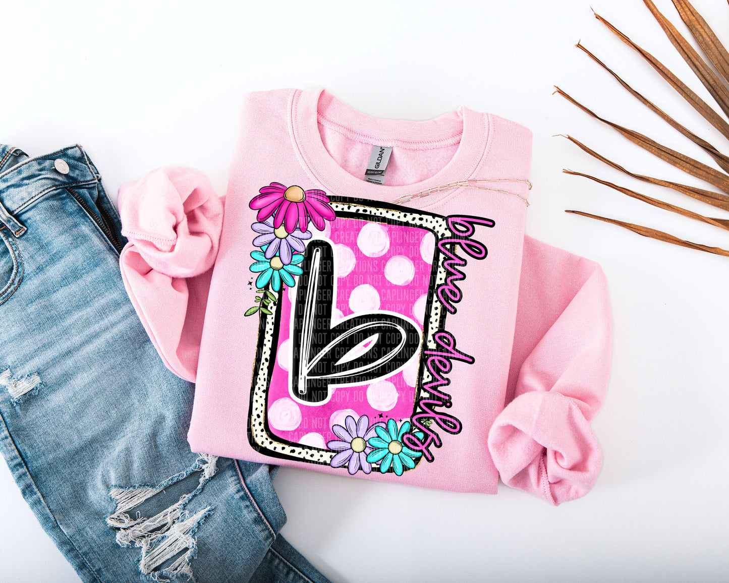 Floral bloom - Dropdown + CUSTOM Digital Download 300DPI PNG FILE