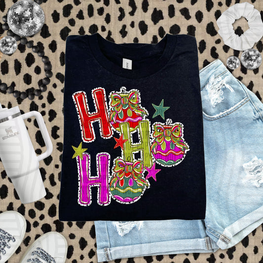 HO HO HO DOTS - 300DPI PNG FILE