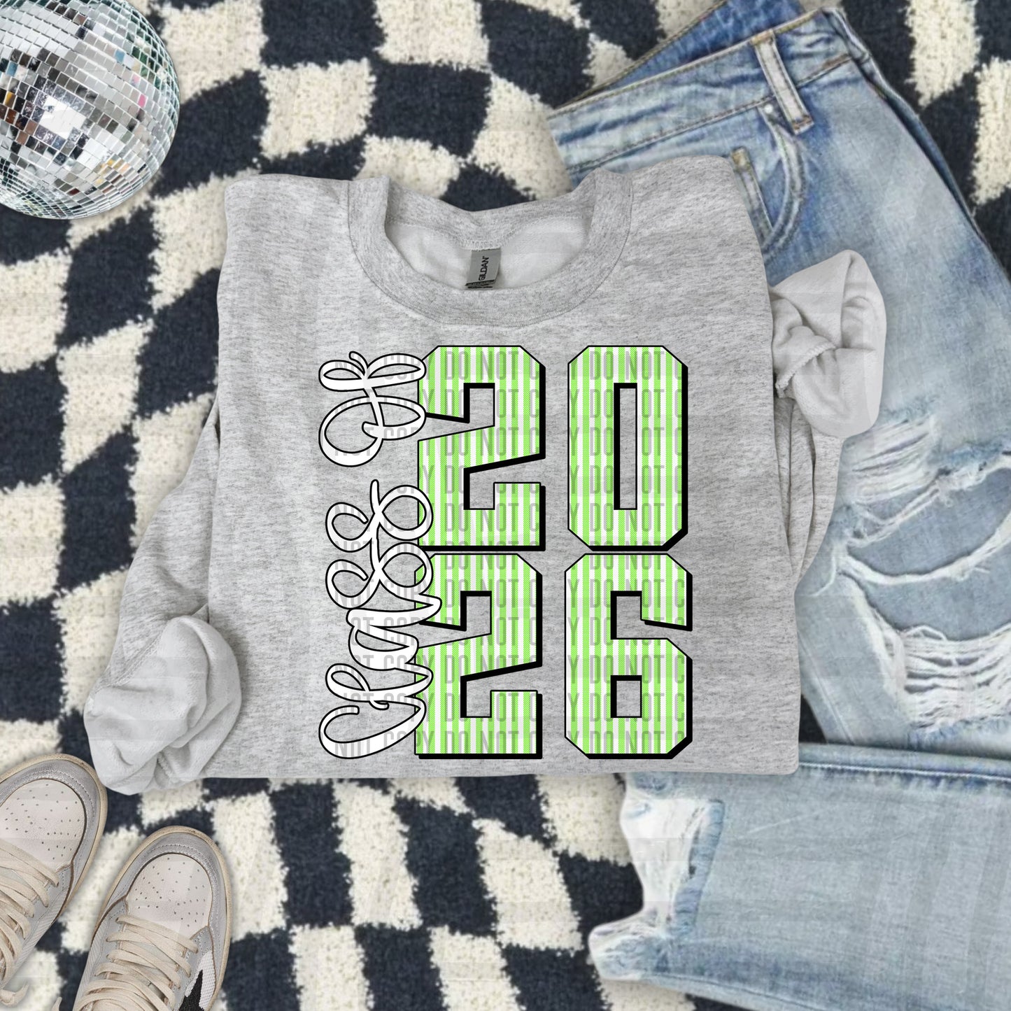 Class of 2026 - Choose your color - Digital Download 300DPI PNG FILE