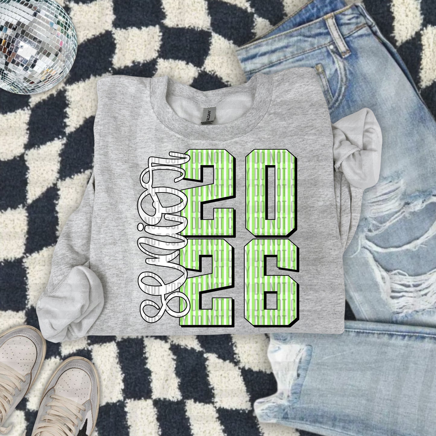 Senior 2026 - Choose your color - Digital Download 300DPI PNG FILE