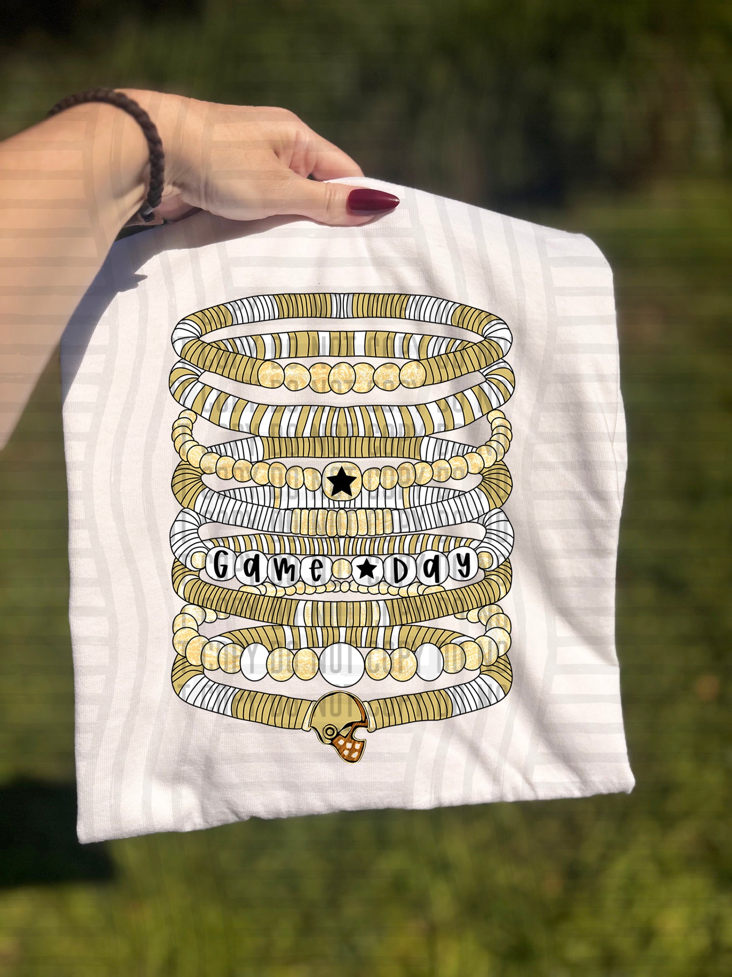 Bracelets - Football - Color Dropdown Digital Download 300DPI PNG FILE