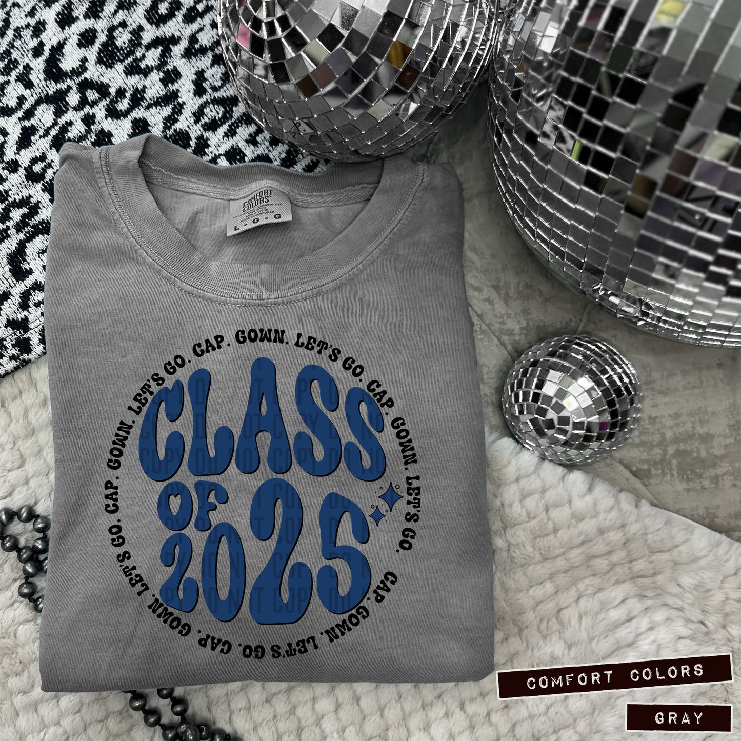 Senior 2025 - Color Dropdown Digital Download 300DPI PNG FILE