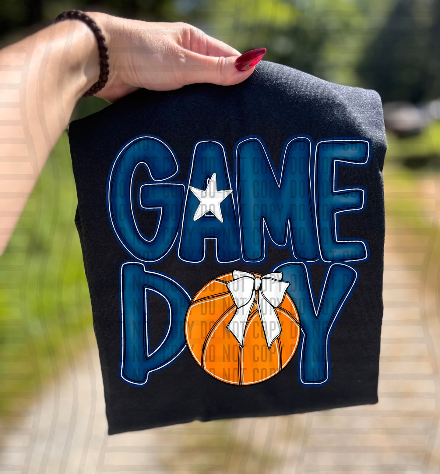 Basketball - GAME D Y - Color Dropdown Digital Download 300DPI PNG FILE