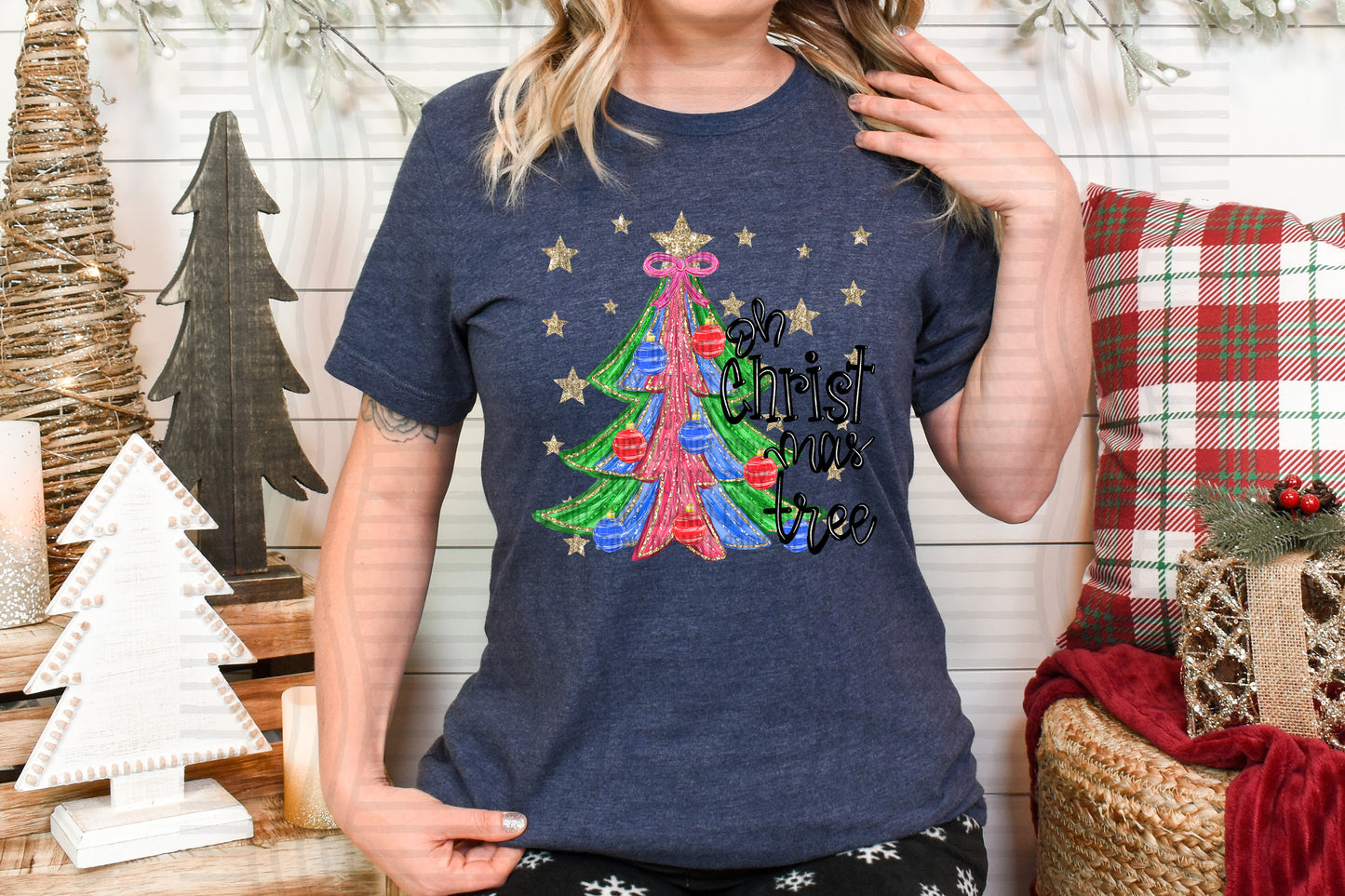 OH CHRISTMAS TREE 2 - 300DPI PNG FILE
