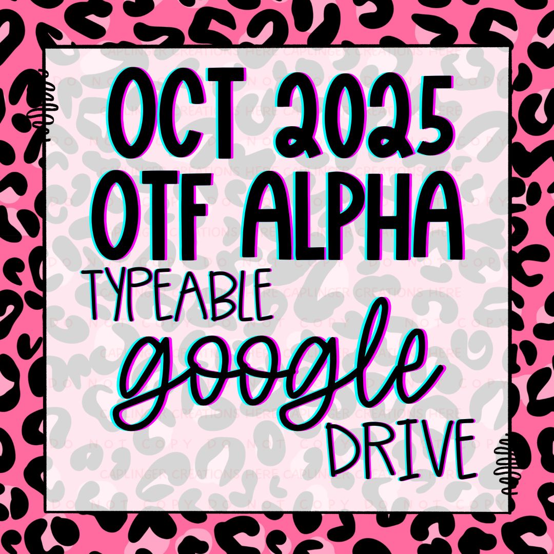 OCTOBER OTF (typeable) ALPHA 2025 GOOGLE DRIVE