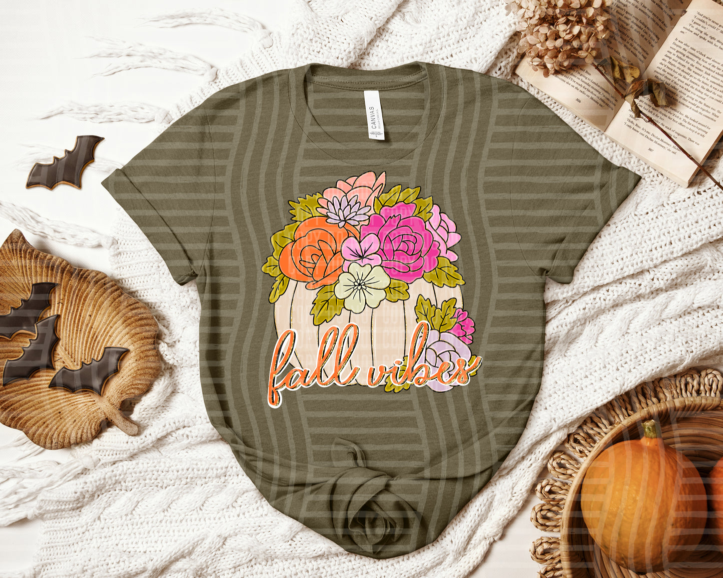 Fall vibes - Hand Drawn pumpkin - Digital download 300DPI PNG FILE