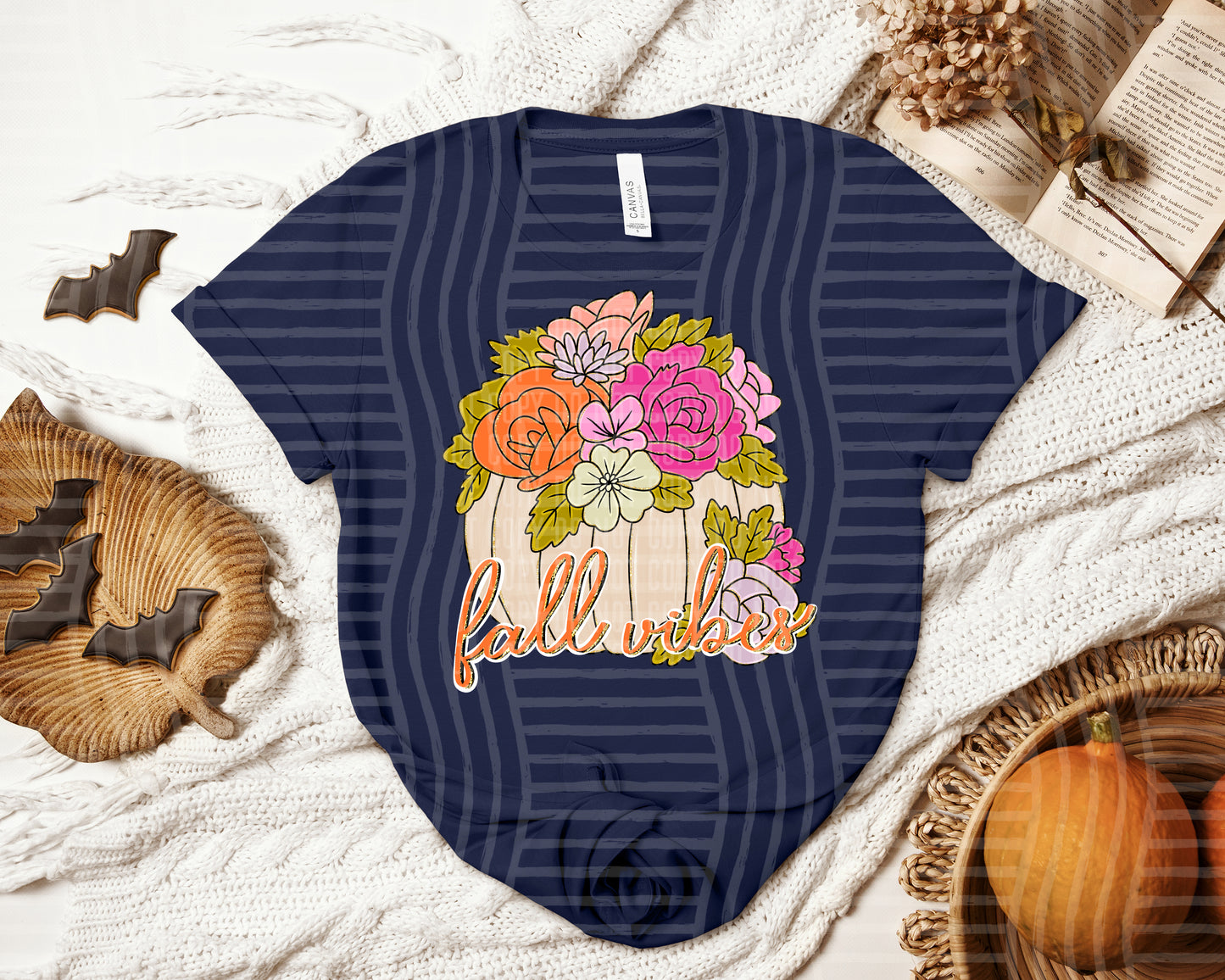 Fall vibes - Hand Drawn pumpkin - Digital download 300DPI PNG FILE