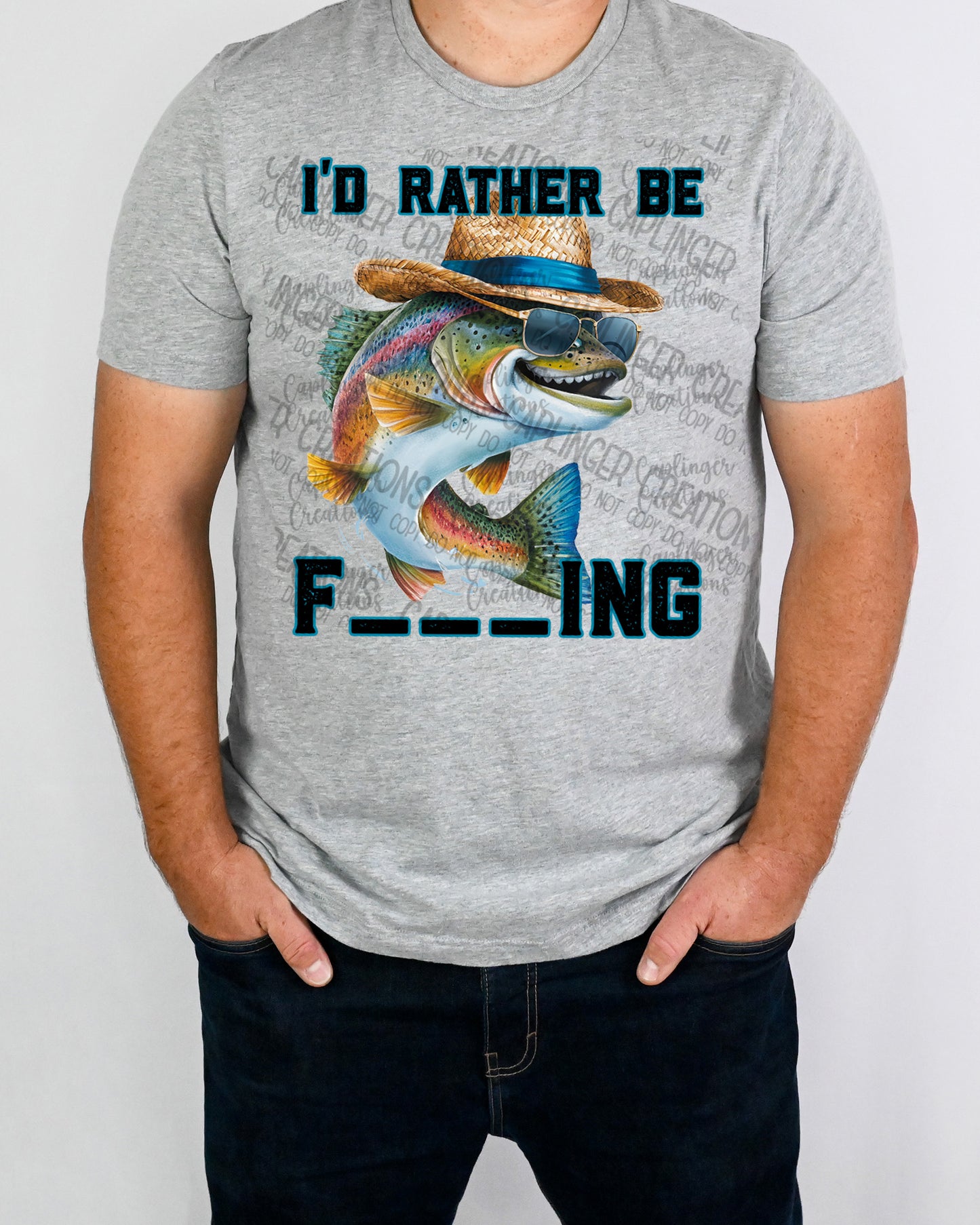 I'd rather be - Digital download 300DPI PNG FILE