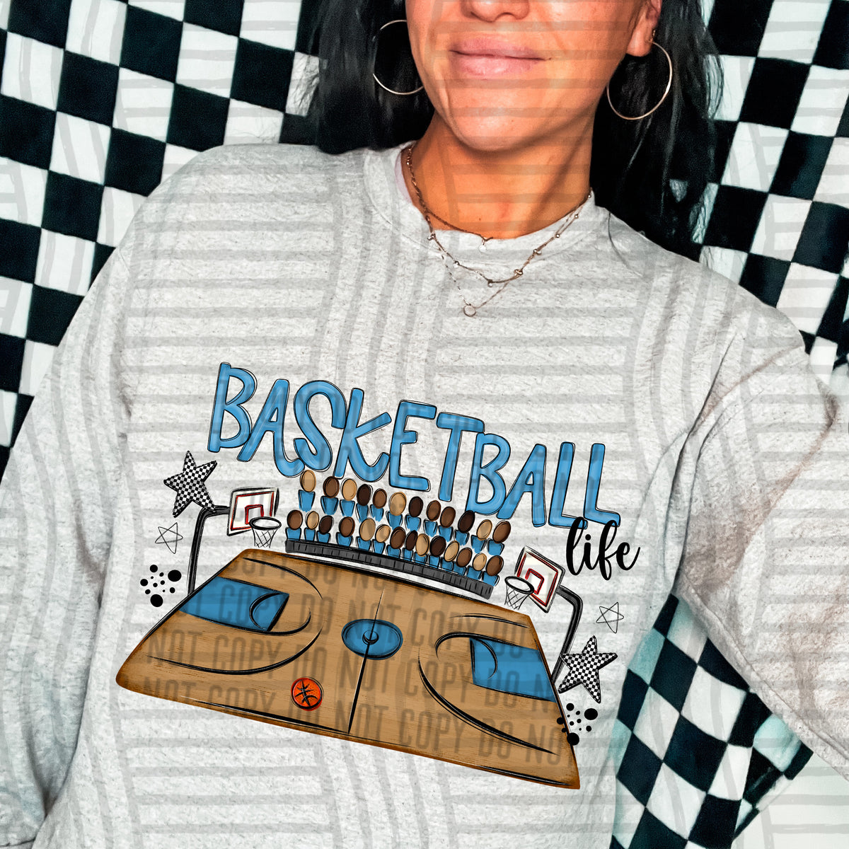 Basketball Life 2610-001 - Color Dropdown Digital Download 300 DPI PNG FILE