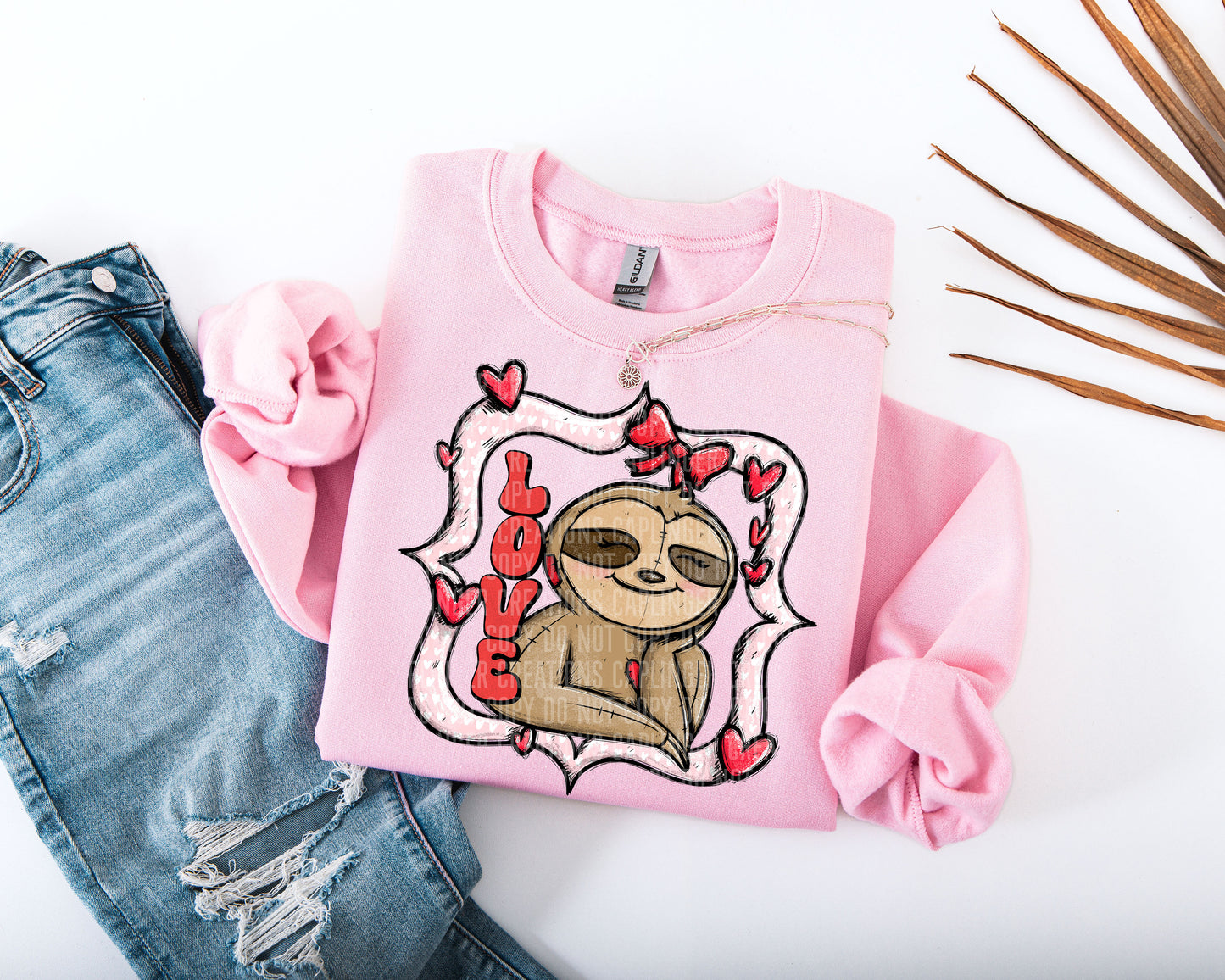 Valentine's Animal Collage - drop down - Digital download 300DPI PNG FILE