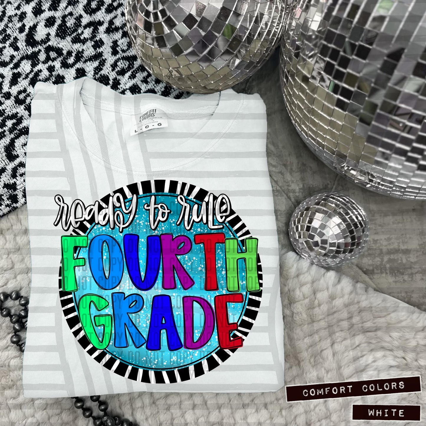 Ready To Rule Blue Or Pink - Digital Download 300DPI PNG FILE