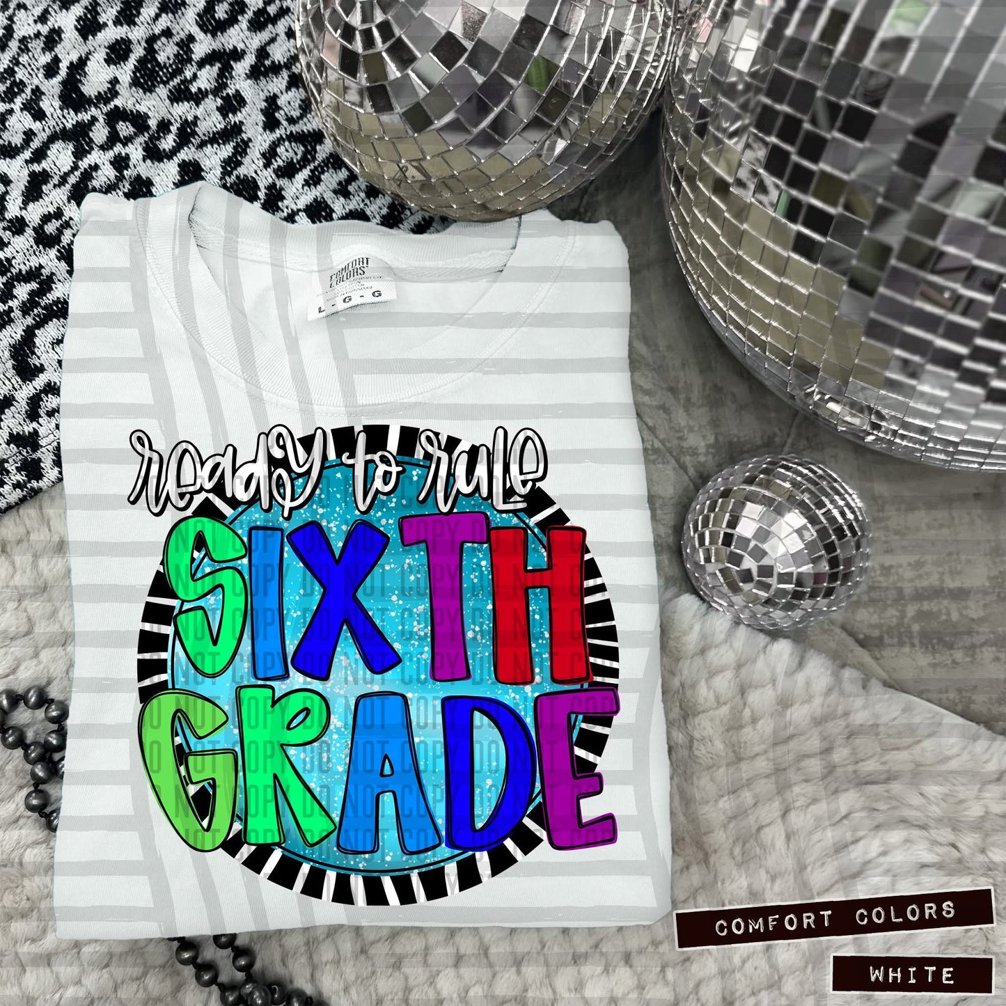 Ready To Rule Blue Or Pink - Digital Download 300DPI PNG FILE