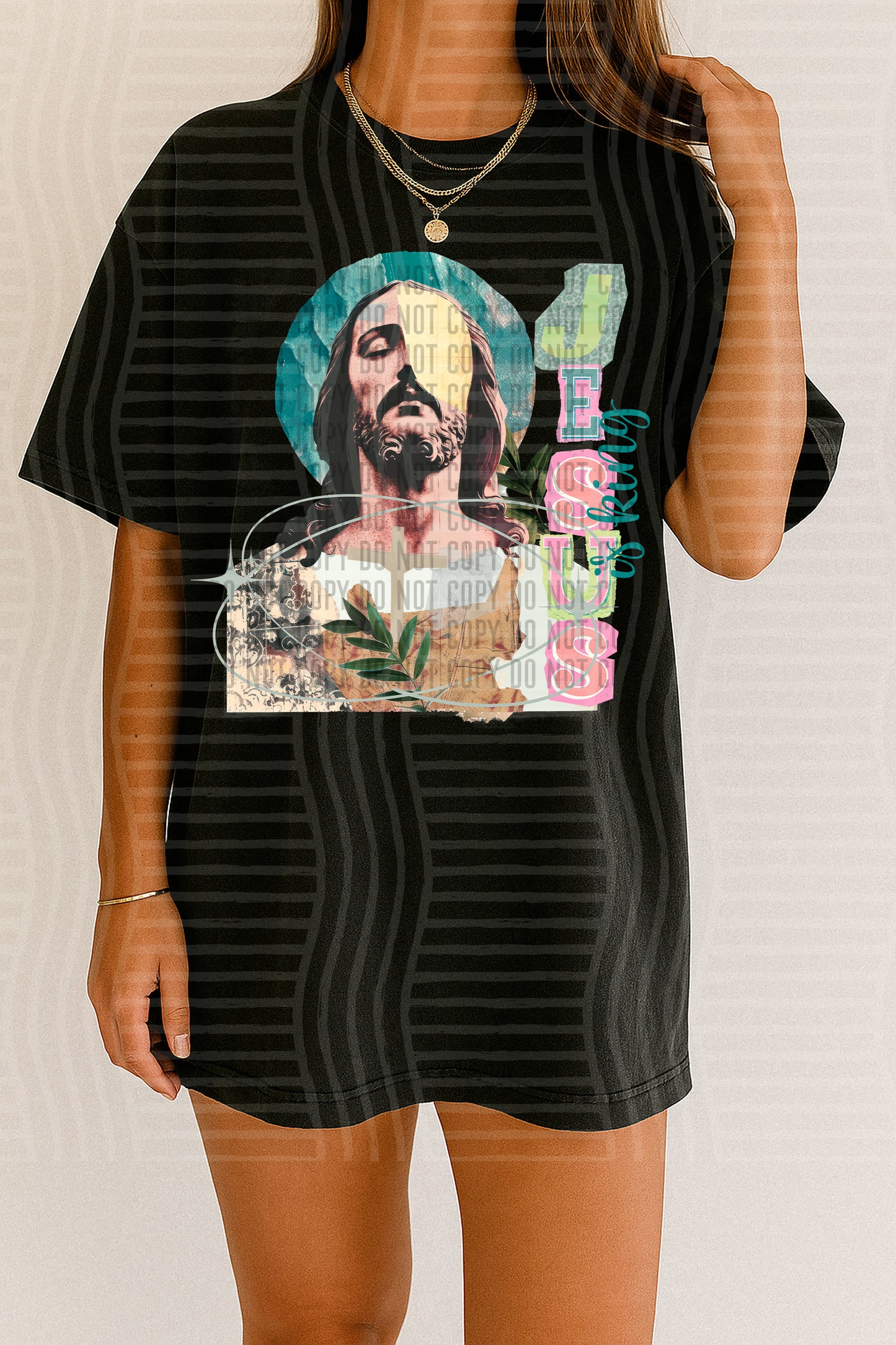 Jesus is King - Digital download 300DPI PNG FILE