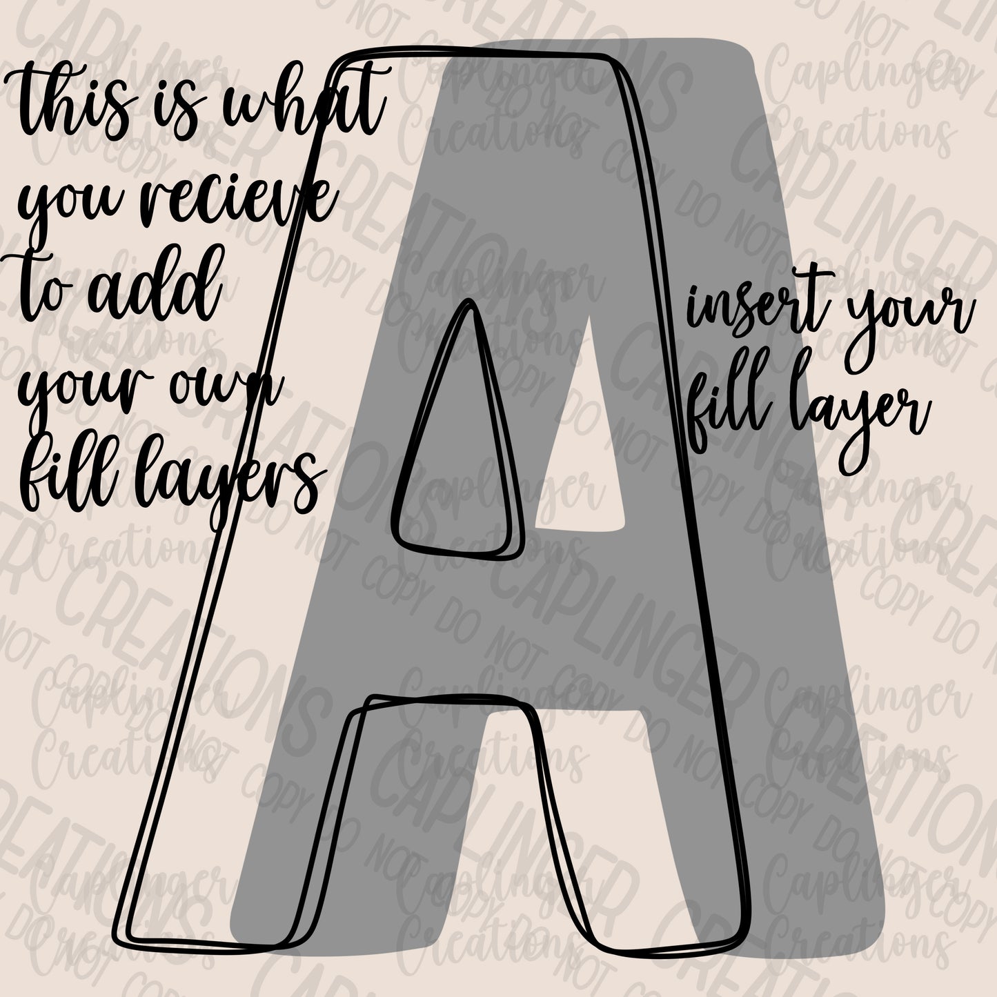 BRIXIE- FILL YOUR OWN ALPHA SETS A-Z, a-z #'s and symbols - Digital download