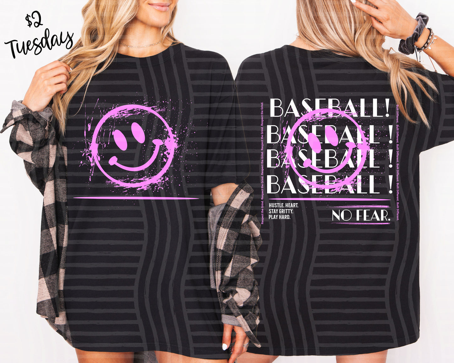Baseball PINK +Pocket - Digital Download 300DPI PNG FILE