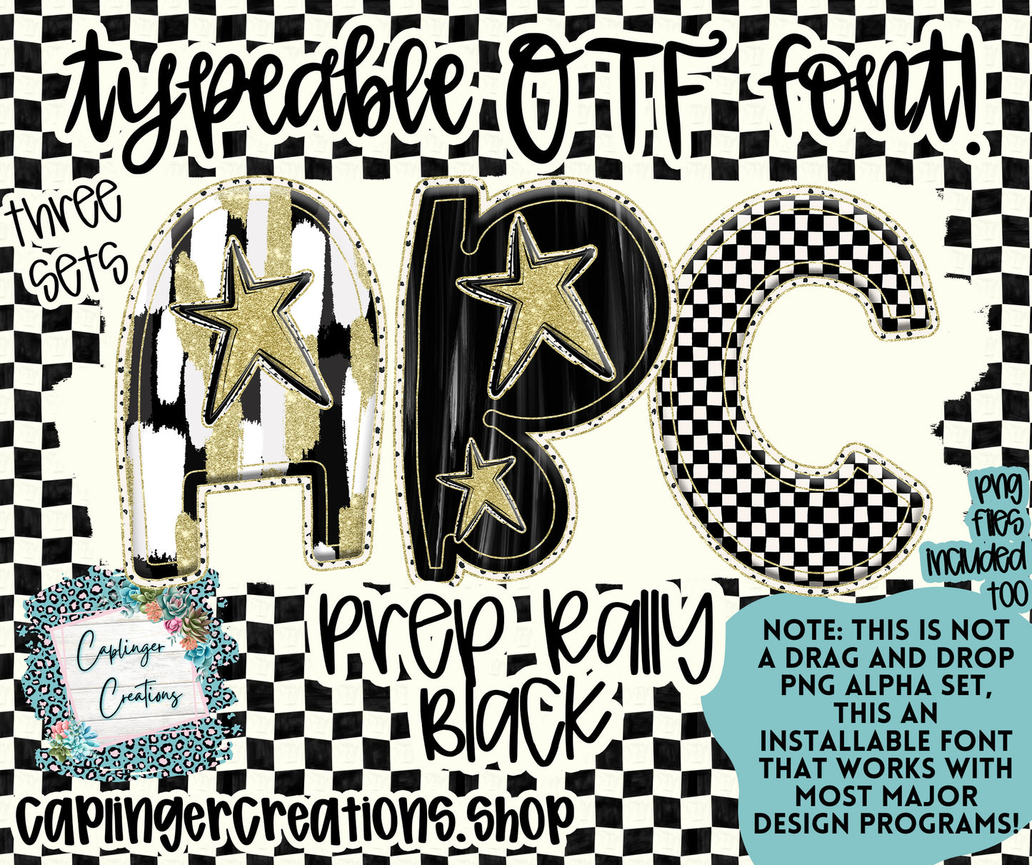 FRIDAY NIGHT LIGHTS COLLAB - Caplinger Creations and Chelsey Nicole Designs - Digital download 300DPI PNG FILE