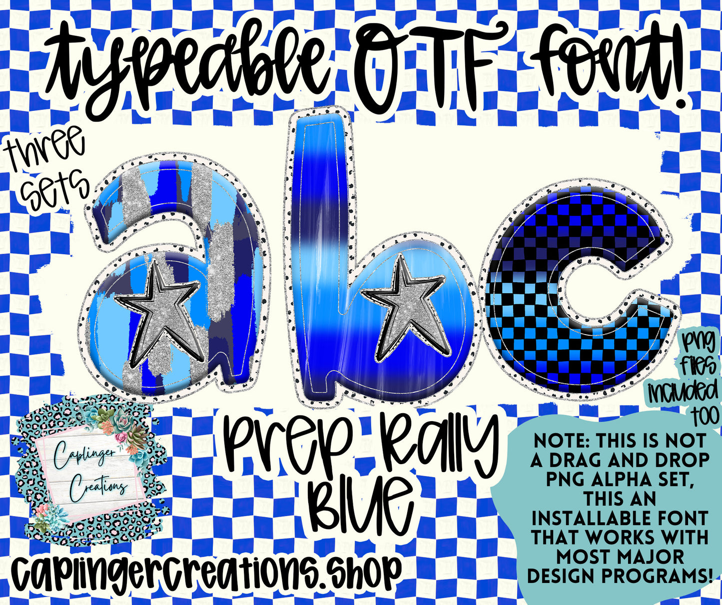 FRIDAY NIGHT LIGHTS COLLAB - Caplinger Creations and Chelsey Nicole Designs - Digital download 300DPI PNG FILE
