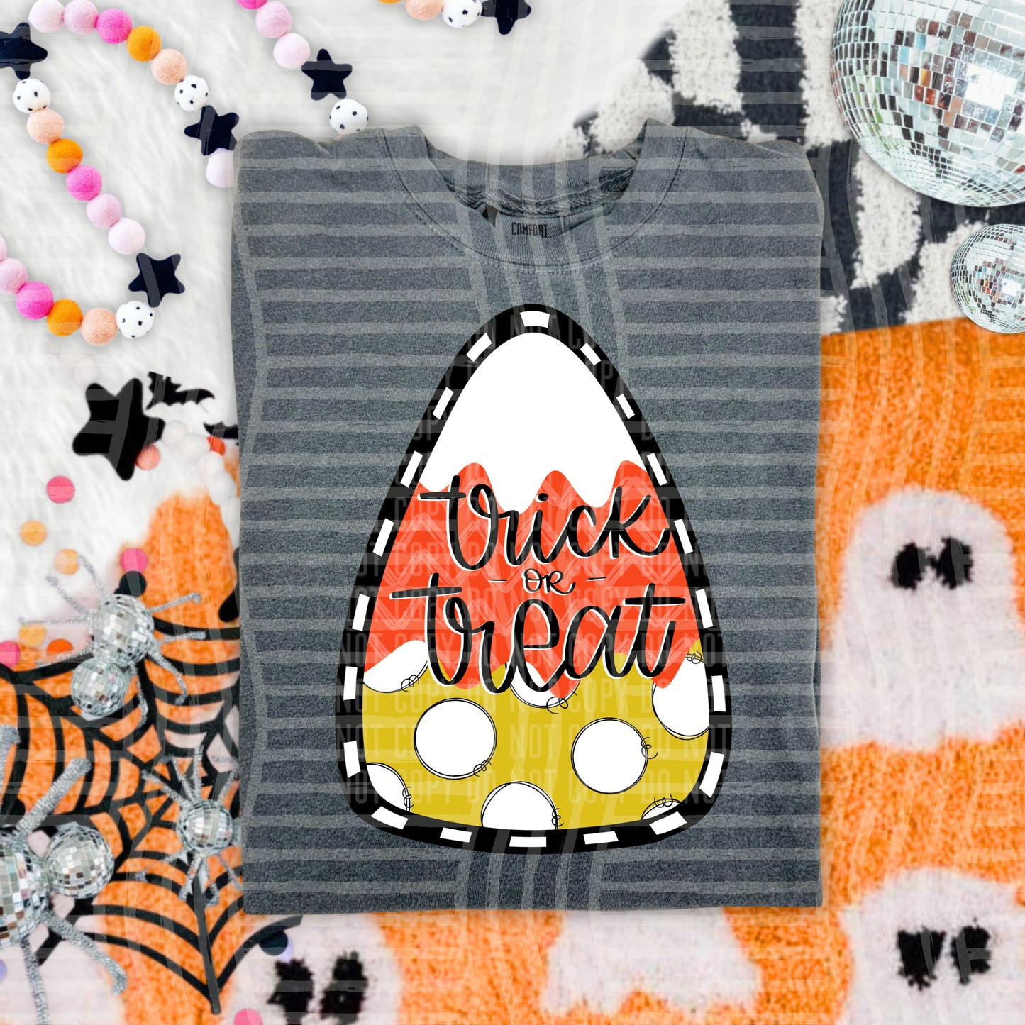Candy Corn with Freebies - 300 DPI digital download