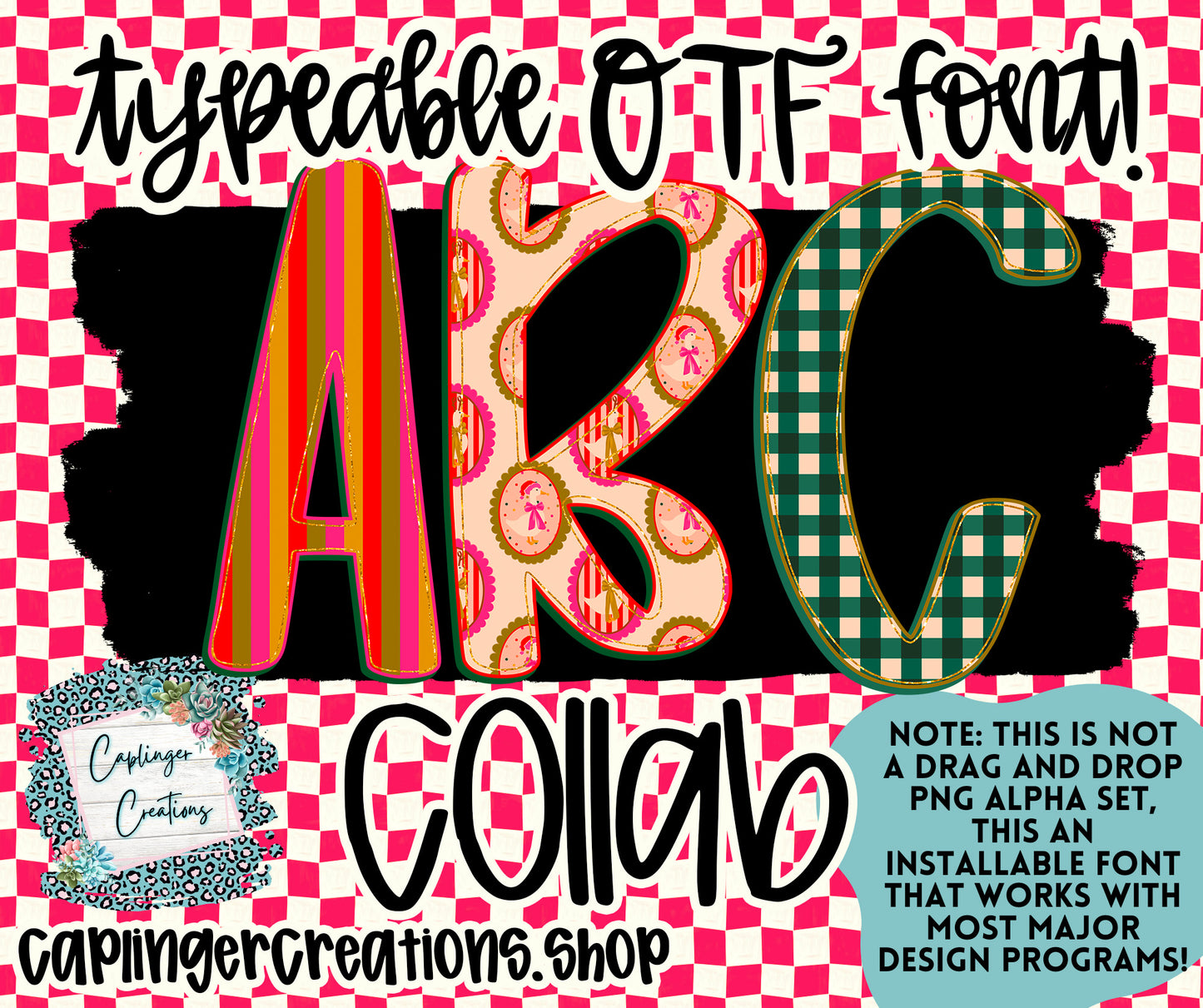 Christmas Collab - Caplinger Creations and Chelsey Nicole Designs - Digital download 300DPI PNG FILE