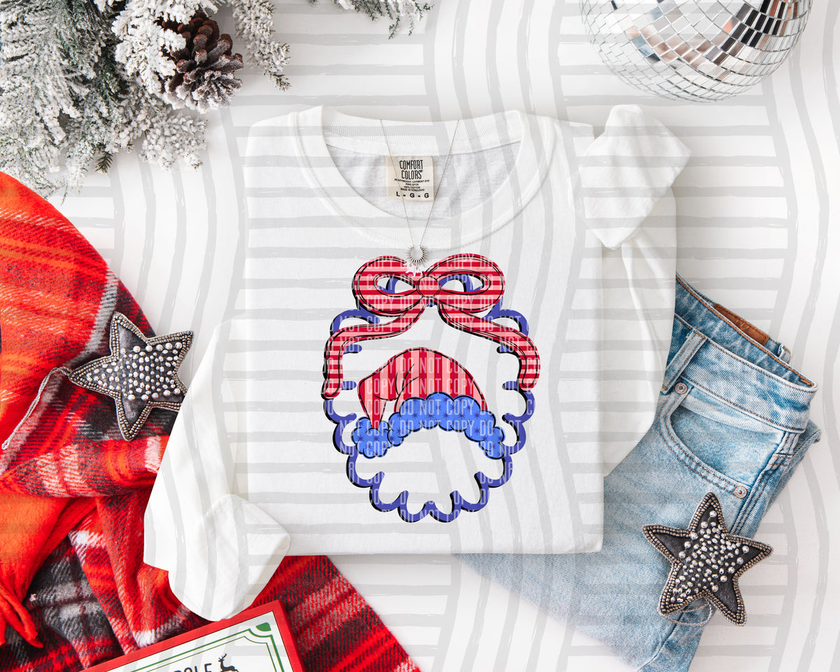 Santa Hat Framed - 300 DPI digital download