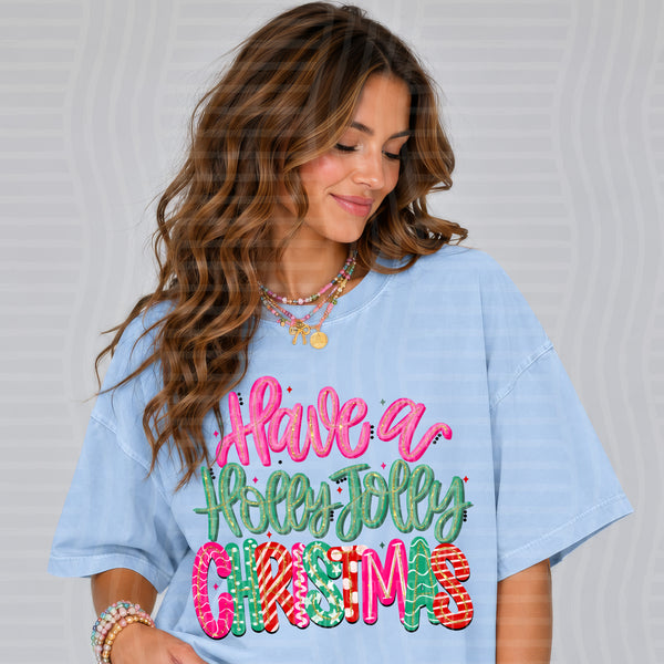 Have a Holly Jolly Christmas - 300 DPI digital download