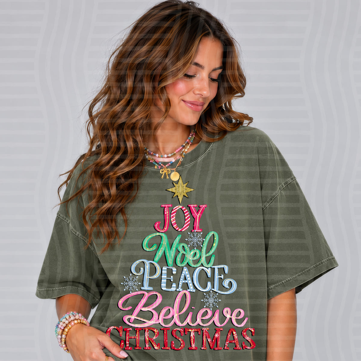 Joy Noel Tree - 300 DPI digital download