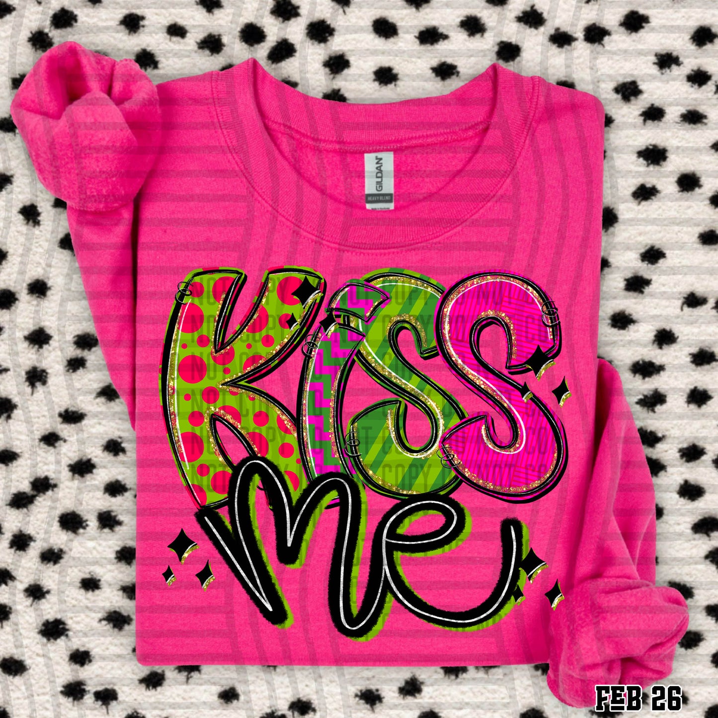 Kiss me- Digital Download 300DPI PNG FILE