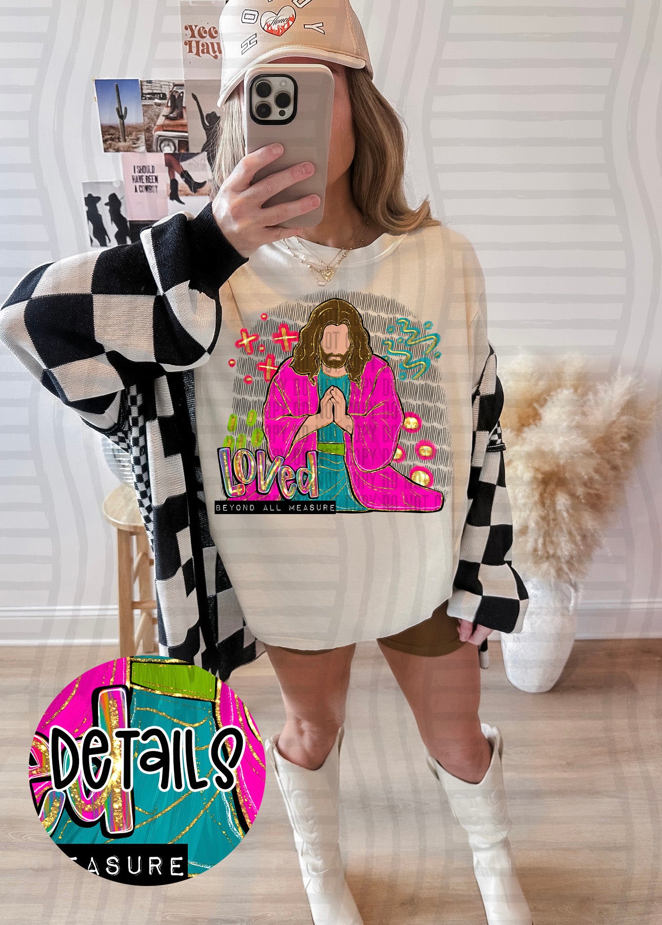 Loved Beyond all Measure - Choose DESIGN 300DPI PNG FILE