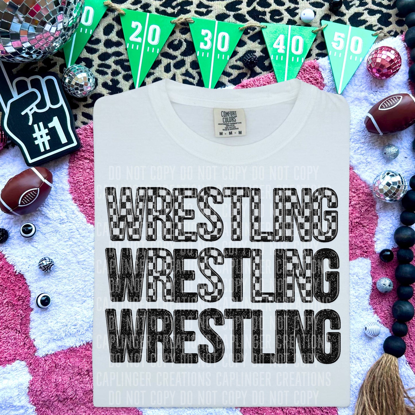 WRESTLING STACKED - Digital download 300DPI PNG FILE
