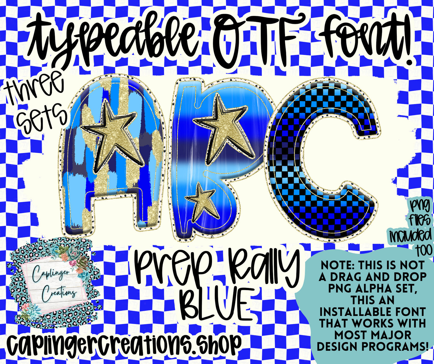 FRIDAY NIGHT LIGHTS COLLAB - Caplinger Creations and Chelsey Nicole Designs - Digital download 300DPI PNG FILE
