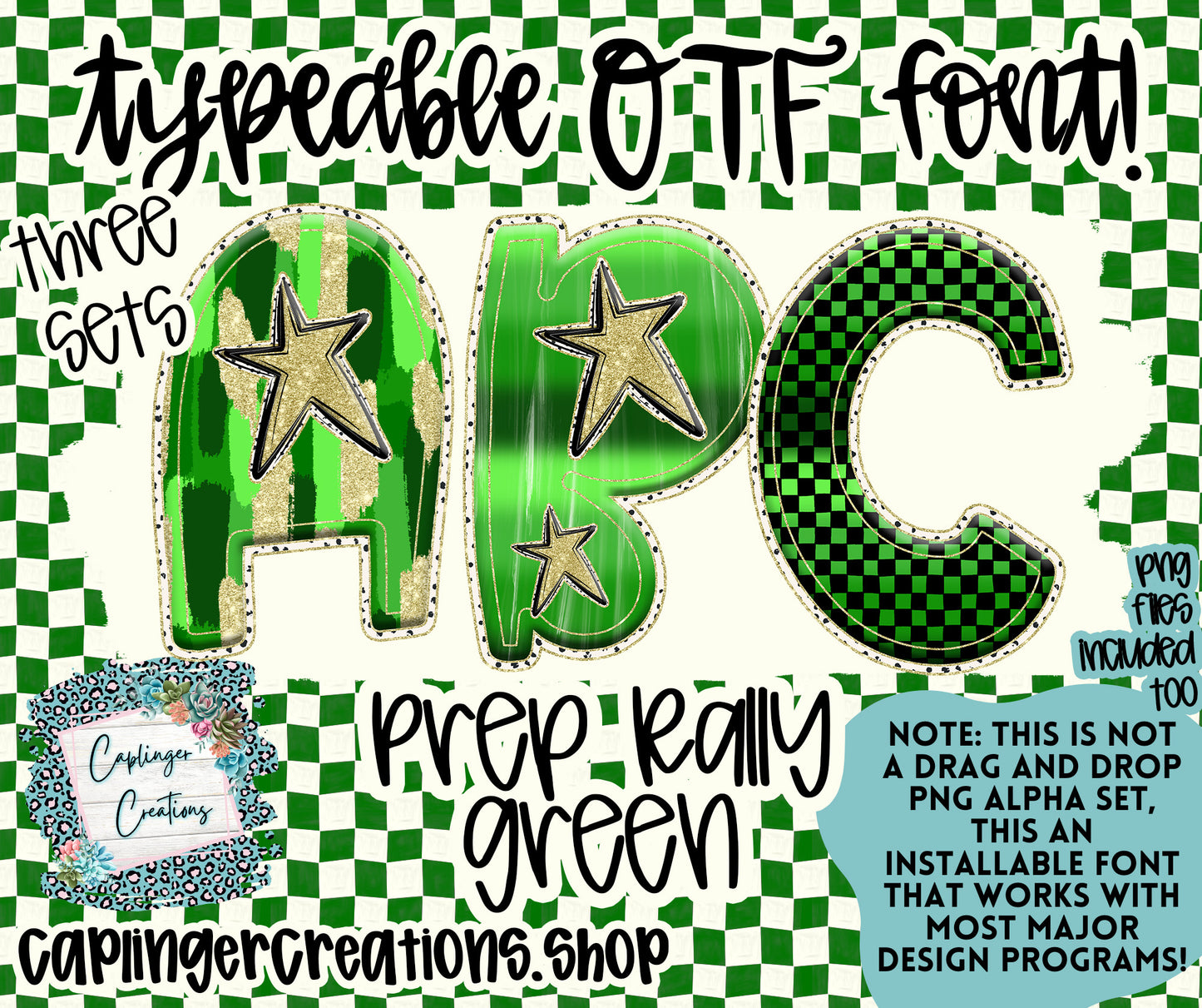 FRIDAY NIGHT LIGHTS COLLAB - Caplinger Creations and Chelsey Nicole Designs - Digital download 300DPI PNG FILE