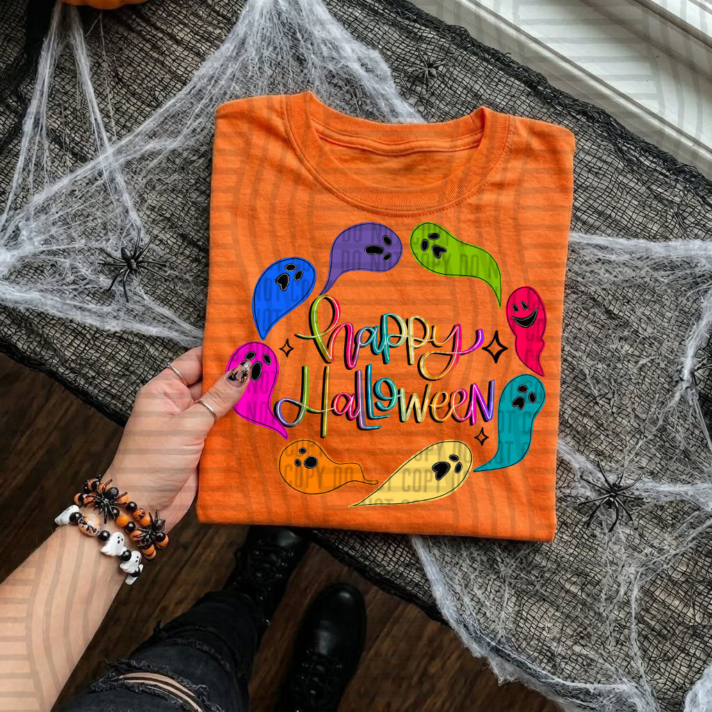 Preppy Circle ghosts - 300 DPI digital download