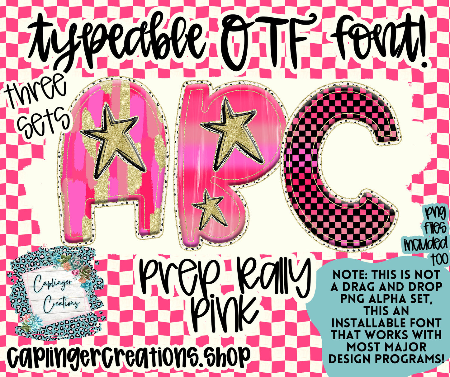 FRIDAY NIGHT LIGHTS COLLAB - Caplinger Creations and Chelsey Nicole Designs - Digital download 300DPI PNG FILE