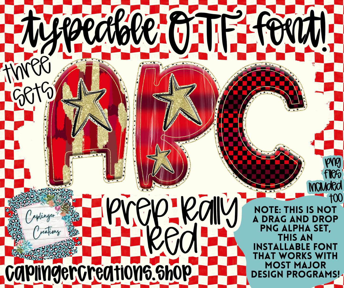 FRIDAY NIGHT LIGHTS COLLAB - Caplinger Creations and Chelsey Nicole Designs - Digital download 300DPI PNG FILE