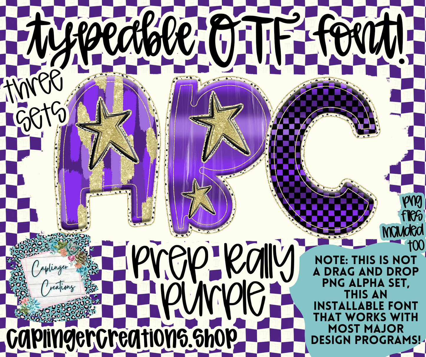 FRIDAY NIGHT LIGHTS COLLAB - Caplinger Creations and Chelsey Nicole Designs - Digital download 300DPI PNG FILE