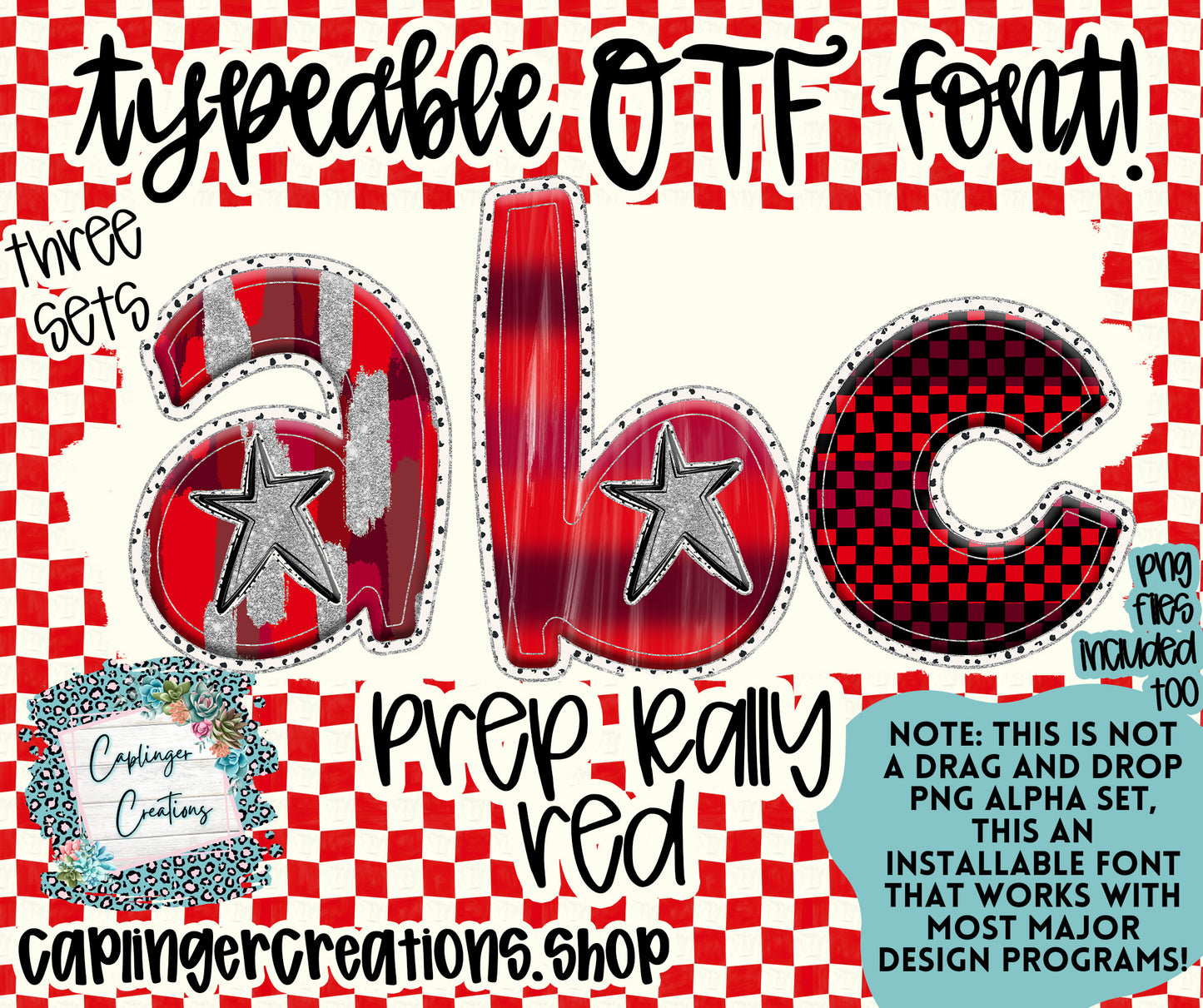FRIDAY NIGHT LIGHTS COLLAB - Caplinger Creations and Chelsey Nicole Designs - Digital download 300DPI PNG FILE