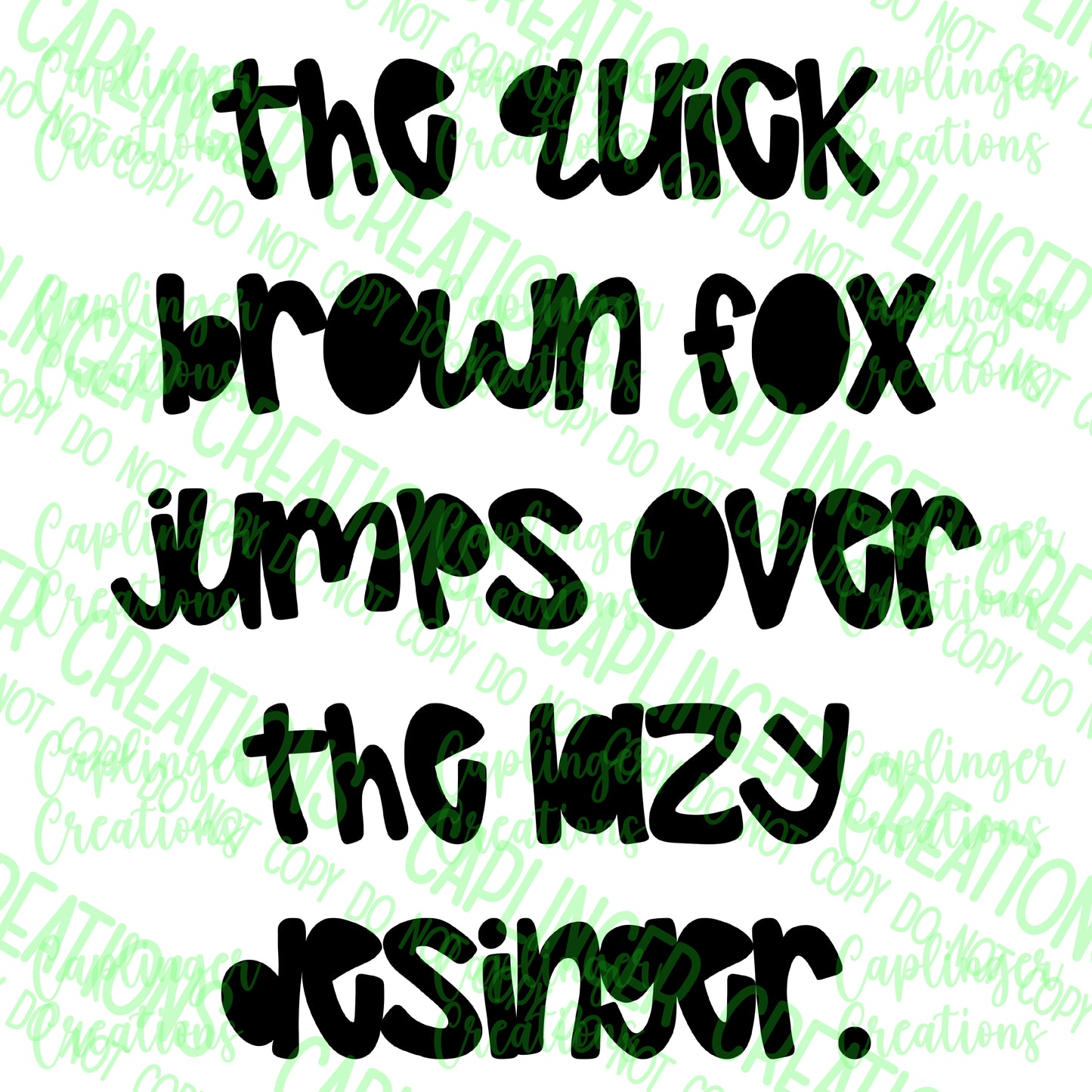 SISSYPOP - FONT A-Z 0-9 and symbols - TYPEABLE OTF FONT - Digital download