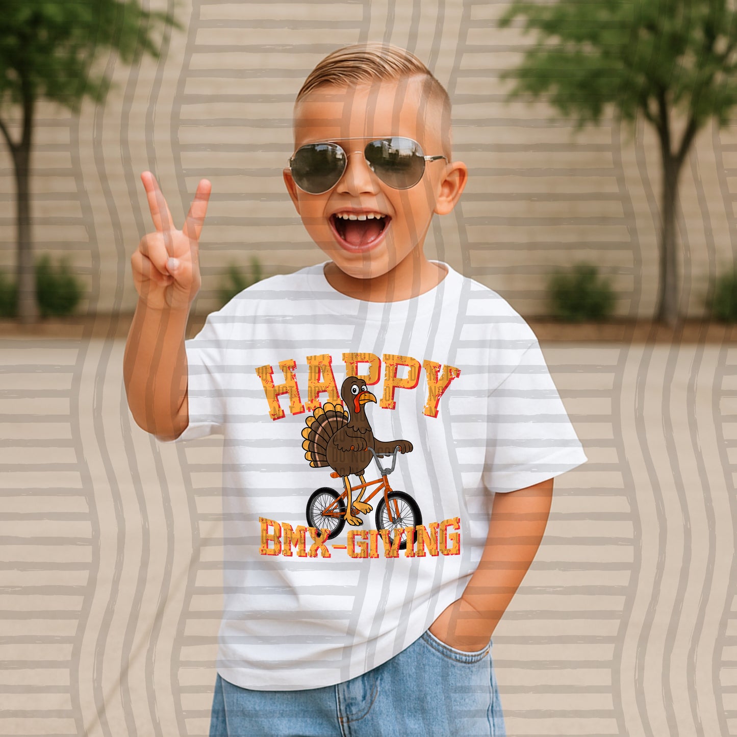 Happy BMX - Giving - Digital download 300DPI PNG FILE