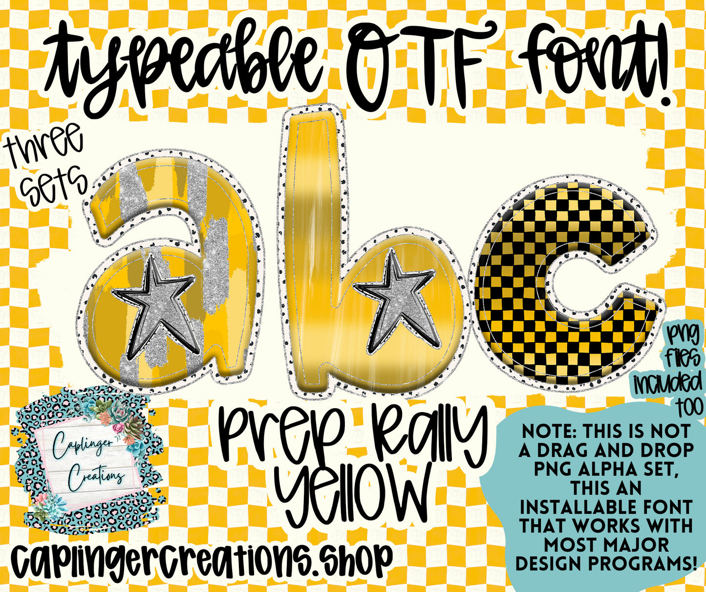 FRIDAY NIGHT LIGHTS COLLAB - Caplinger Creations and Chelsey Nicole Designs - Digital download 300DPI PNG FILE