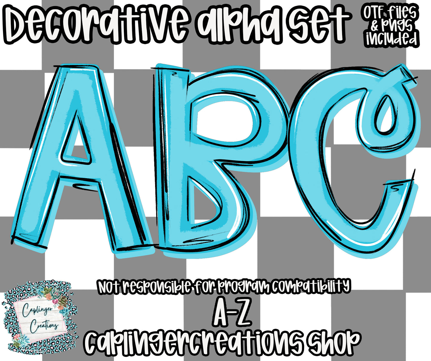FRIDAY NIGHT LIGHTS 2.0 COLLAB  - Caplinger Creations and Chelsey Nicole Designs - Digital download 300DPI PNG FILE