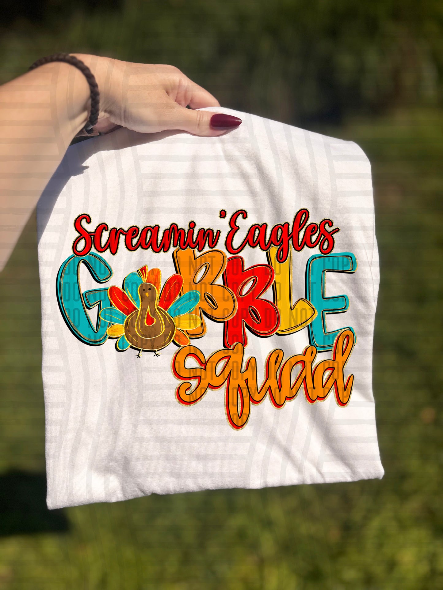 GOBBLE SQUAD MASCOTS - 300 dpi Digital Download