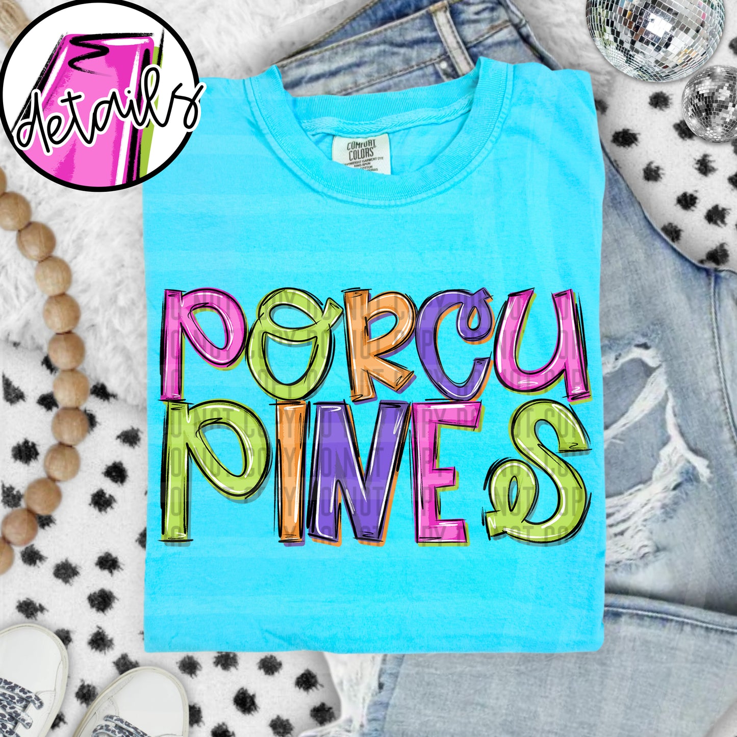 Neon Barbie Stacked - Custom + DROPDOWN - 300 DPI digital download