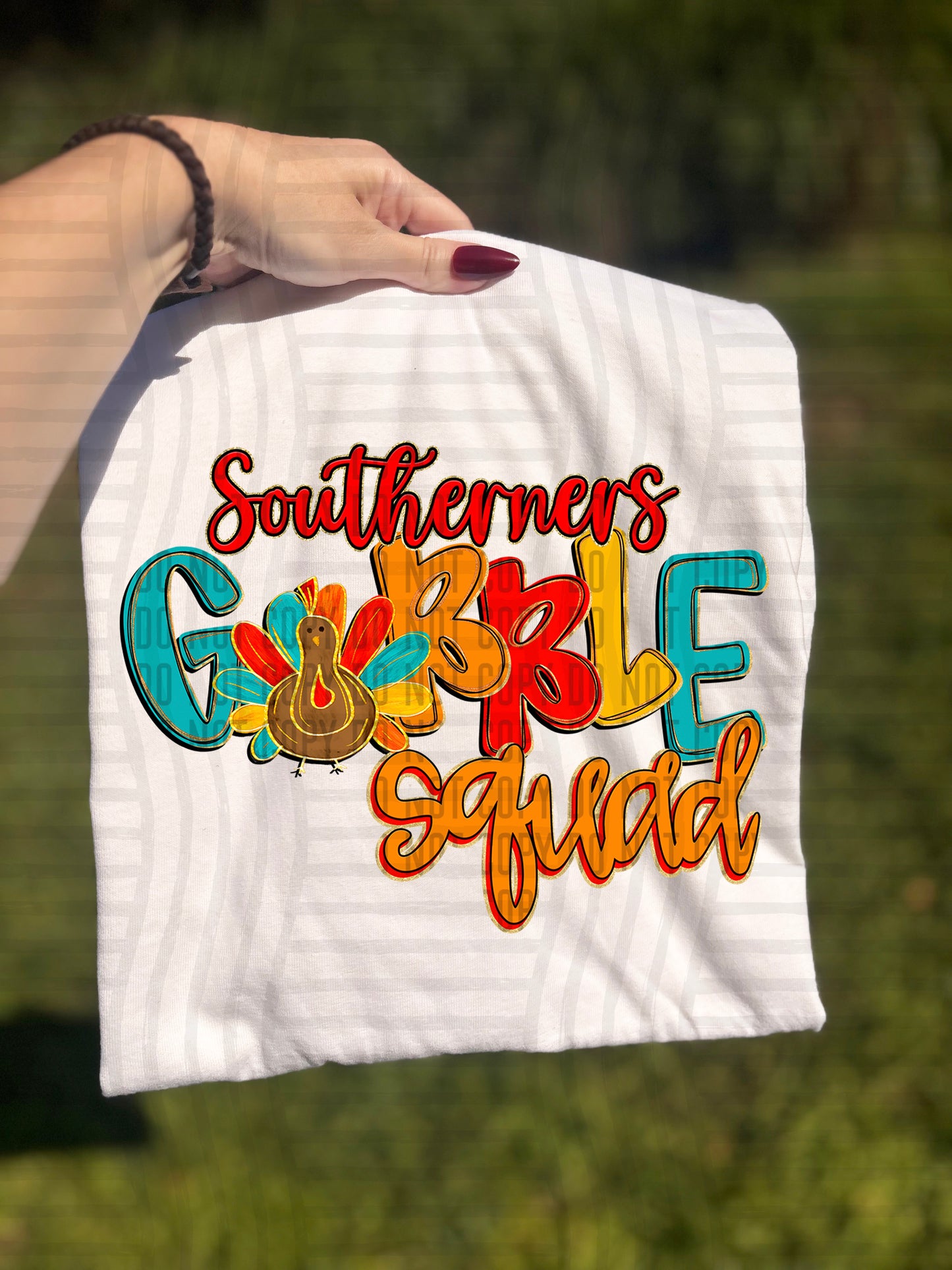 GOBBLE SQUAD MASCOTS - 300 dpi Digital Download