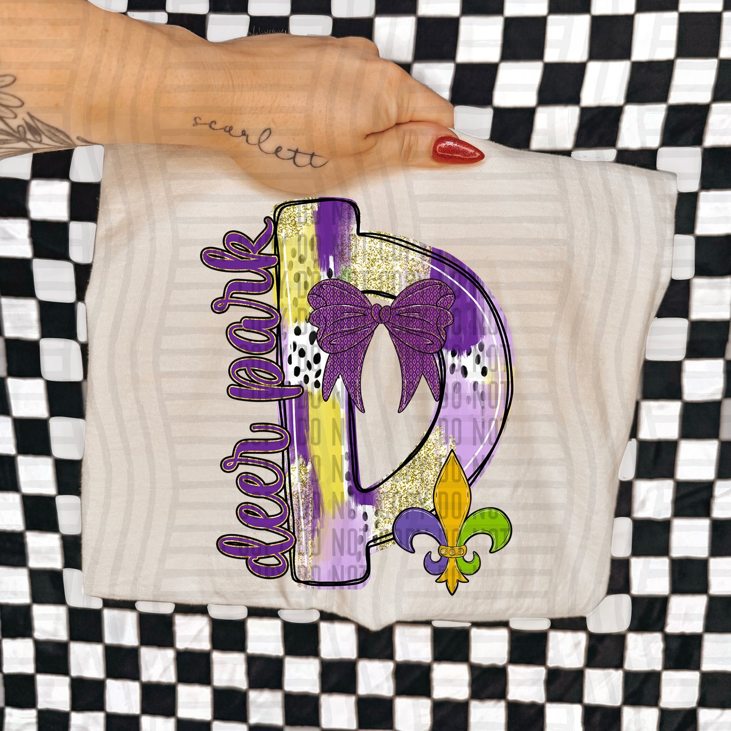 Mardi Mascots Custom + Dropdown  - 300 dpi Digital Download