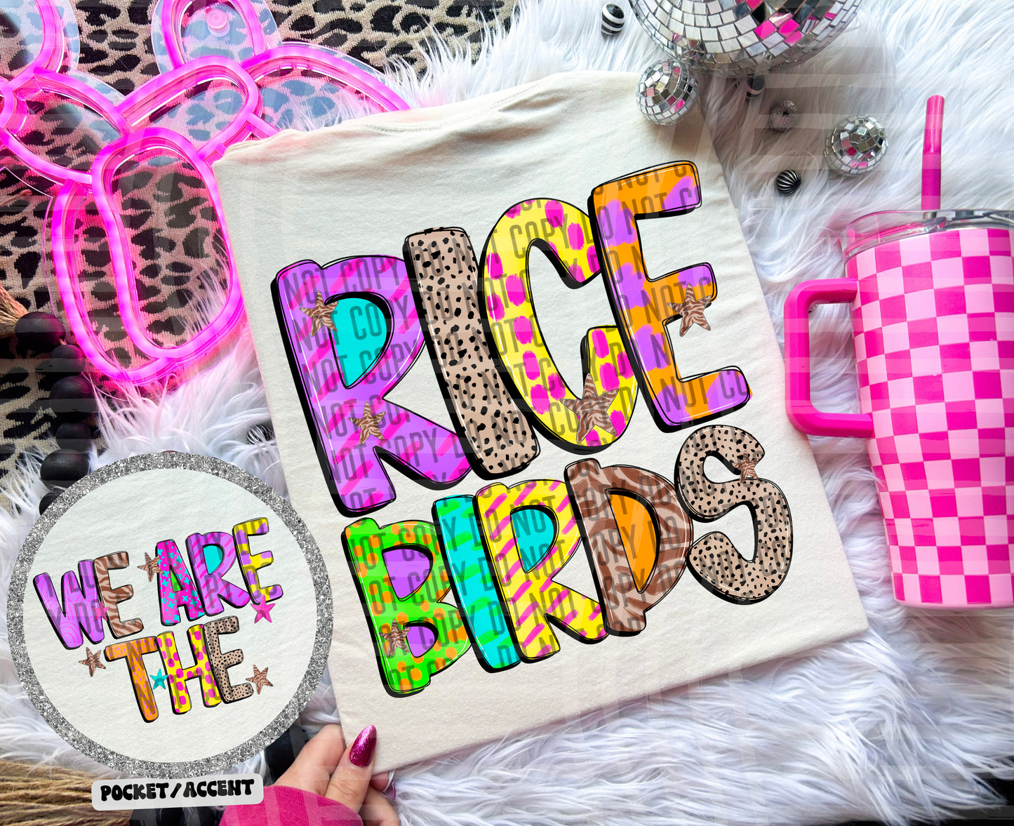 Funky Mix Up - Optional POCKET - Custom + Dropdown  - 300 dpi Digital Download