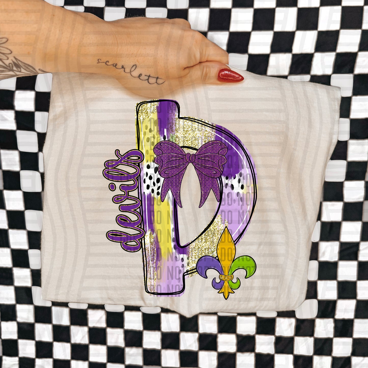 Mardi Mascots Custom + Dropdown  - 300 dpi Digital Download