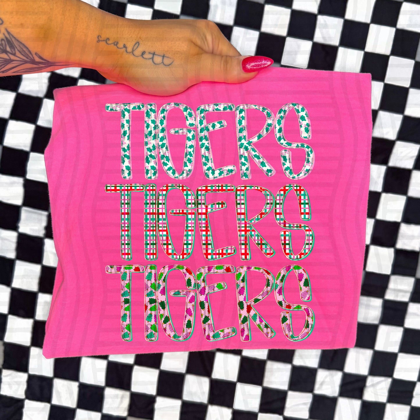 Twinkle Tinsel stacked - Dropdown - 300 DPI Digital download